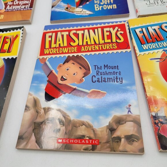 Flat Stanley by Jeff Brown Lot of 9 Chapter Books for Advancing Readers - CB019 - Picture 7 of 10